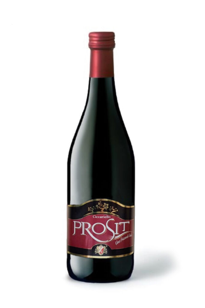 Prosit Tinto Dulce "Vino Espumoso", Línea Tradicional
