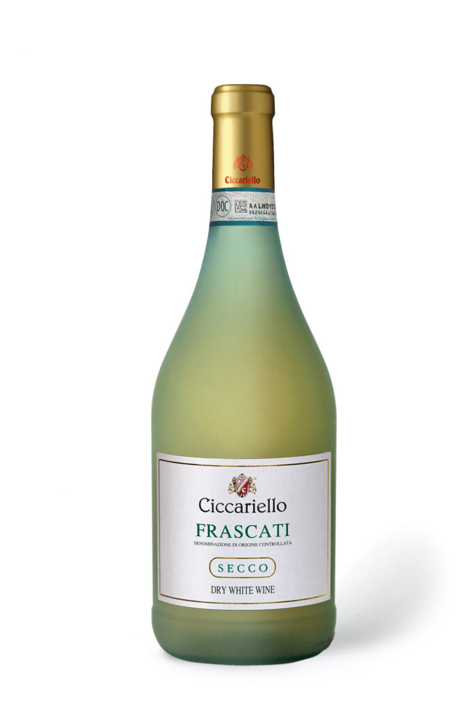 Frascati DOC satinierte Flasche